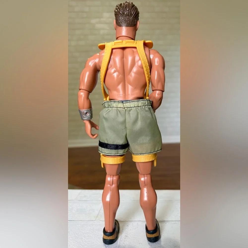 Max Steel Action Figure 2000 Mountain Climber 12” Doll Mattel vintage